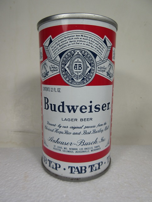 Budweiser - Tab Top - St Louis - 8 cities - T/O